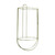 BLA Stainless Steel Rail-Mount Fender Basket - Single