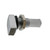 Low-Profile Fuel Tank Vent - Chrome-Plated Zinc Alloy - 16mm Hose Connection