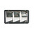 Louvre Vents - Stainless Steel 'V' - 175003