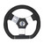 Luisi Steering Wheel - Elba Three Spoke Aluminium - 271116