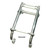 Marine Town Folding Telescopic Ladder - Stainless Steel