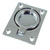 Marine Town Rectangular Lift Rings - Chrome Brass - 193700