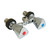 Mini Taps - Chrome Plated Brass - 134306