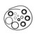 Sierra Johnson/Evinrude Outboard Lower-Unit Gearcase Seal Kit - S18-2685