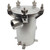 SISO Strainer with Solid Lid - 2" - WS-SISO-200-S-A