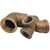 Bronze Female/Female 90 Degree Threaded Elbow - 1"
