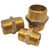 Bronze Hex Nipple - 1-1/4"