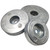 Heavy Duty Zinc Marine Rudder Disc Anode - 100mm