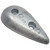 Teardrop Zinc Hull Marine Anode