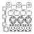Top End Gasket Set for 1995 Polaris SLX780