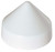 DockEdge White Conical Piling Cap - 12"
