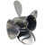 Honda 25-30HP Stainless Steel 4 Blade Propeller Replacement Solas New Saturn - 10" Diameter 10" Pitch