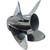 Volvo Penta SX Drive Solas Rubex Pro L4 Stainless Steel 4 Blade Right Hand Propeller - 15" Diameter 18" Pitch