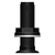 Black Recessed Marine Through-Hull Skin Fitting - 3/4"