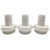 Aquavalve Hose Tail 25mm 3 Pack Trudesign