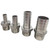 1-1/2" Male x 1-1/4" Tail Stainless Steel Reducing Hose Tail