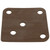 Gasket Side Plate 5 Hole Viton for Johnson & Evinrude 130-225 Loop