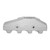 Exhaust Manifold Sierra for GM 7.4L 8.2L Universal Style with Center Rise 8 Bolt Mnt