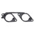Carburettor Throttle Plate Gasket for Johnson & Evinrude 120-250HP V4 V6 Looper