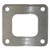 Exhaust Block Off Plate for Mercruiser V6 V8 with Center Rise Stainless Steel 1983-2002