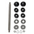 Front Anchor Pin Kit - Bravo I II III OAL 11 7/8" Diameter 3/4" 1988Up