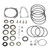 Lower Gearcase Seal Kit for Johnson & Evinrude 75-250HP E-Tec 75250 Mercury