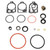 Lower Gearcase Seal Kit for Mercury 135-220HP 2.0L 2.5L V6