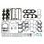 Kit for 150-225HP Vertical Reeds/Electronic Fuel Inj/Carburettor 1984 onwards