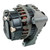 Alternator - 65amp Serpentine for Volvo Late Model with 50mm Pulley with 2 Large Mnt Spools