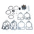 Impeller Repair Kit for Mercury 65-225HP MC I R, MR & Alpha One 1983-1990