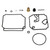 Carburettor Kit for Yamaha 60, 70HP Nissan/Tohatsu 60/70