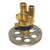 Raw Water Pump 6.5" V-Pulley for OMC/Volvo Ford & GM with 11/4�&1" Hose 1994-2000
