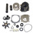 Water Pump Kit with Housing for Johnson & Evinrude Later V4V6 75/90 Etec 3-Cyl No Weep Hole