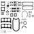 Engine Overhaul Set Gasket for GM 4.3L V6 1-Piece Rear Seal 12 Bolt Intake without Bal1987-1993