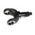 U-Joint Yoke Short - Bravo Black GKN Style with External Clips 2000-Up