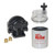 Fuel Filter with Bowl - Bracket 3/8" Aluminum 10 Micron