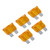 Pack of 5 Fuses - 5a Blade - Orange