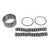 Center Main Bearing Kit Race for Mercury 70-125HP 3-Cyl 4-Cyl Double Row, Needles & Race