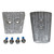 Kit Anode for Volvo SX-A/DPS Aluminum/Salt & Brackish