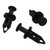 Nylon Pry Rivets - 8mm (100 Pack)