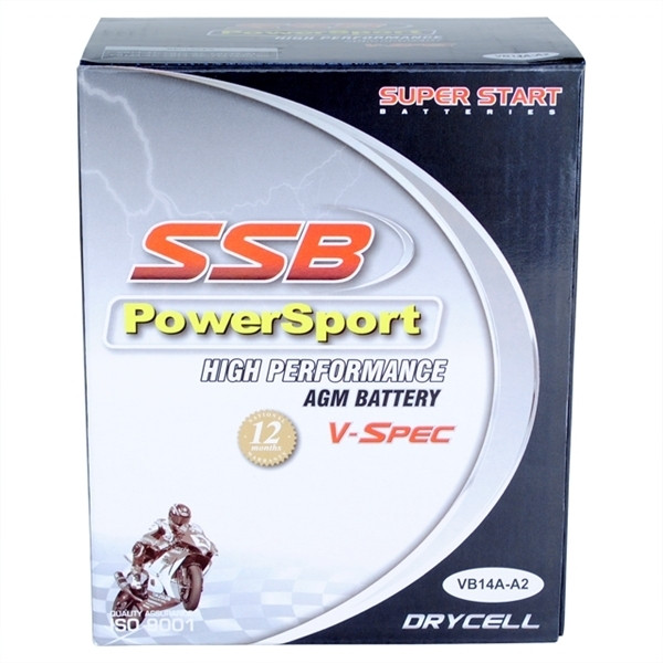SSB 12V Battery for 1997-1999 Arctic Cat Tigershark 770