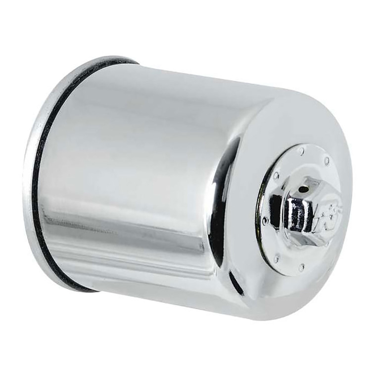 K&N Chrome Oil Filter for 2007-2012 Kawasaki JT1500 Ultra LX