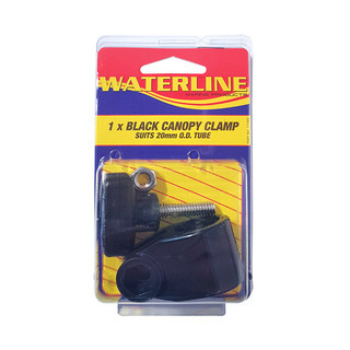 Waterline Canopy Clamp 20mm Black