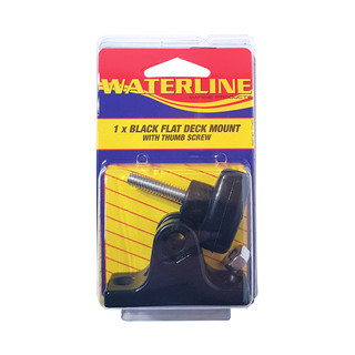 Waterline Deck Bracket Black Flat