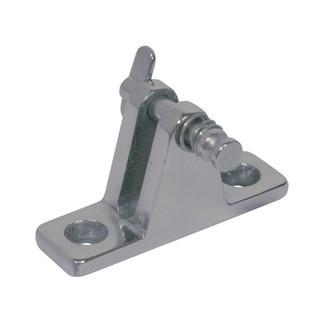 Mount Cast Stainless Steel Deck Flat & QR Pin