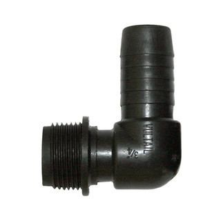 Elbow M- BSP 1/2 x 19mm Hose