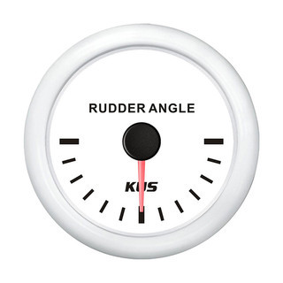 Gauge Rudder Angle White