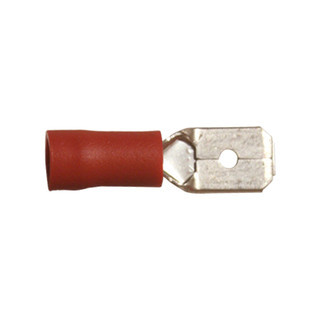 Red Male Terminal (Pack of 100)