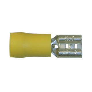 Yellow Female Blade Terminal (Pack of 100)
