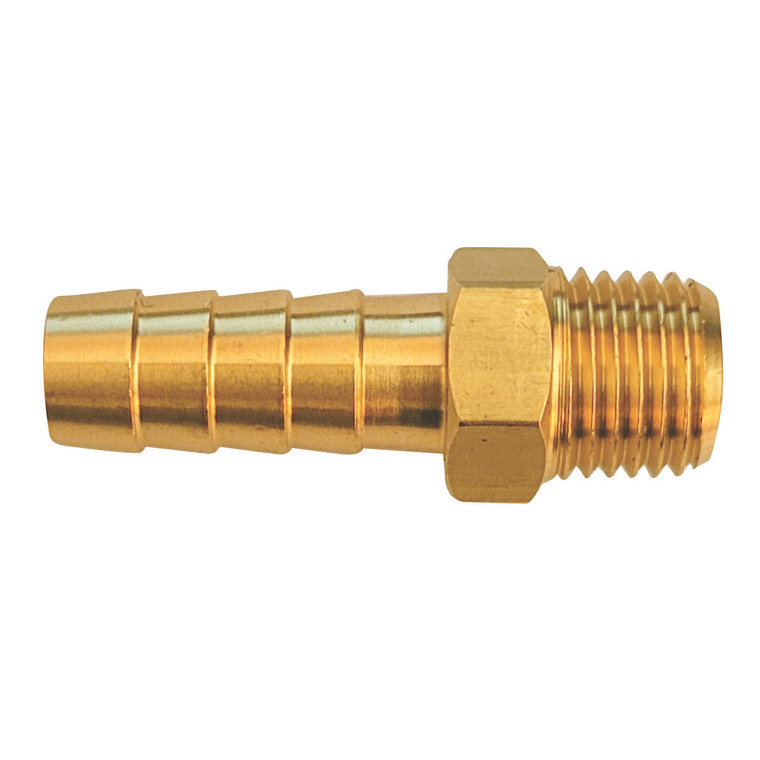 Hose Barb Male 1/4" NPT x 3/8"